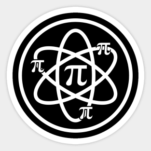 Atomic Pi Day Sticker